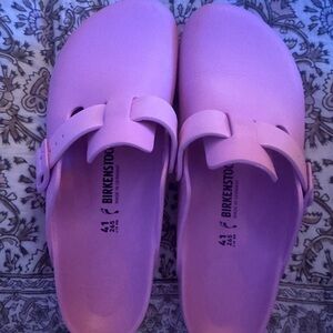 Pink Birkenstock Boston